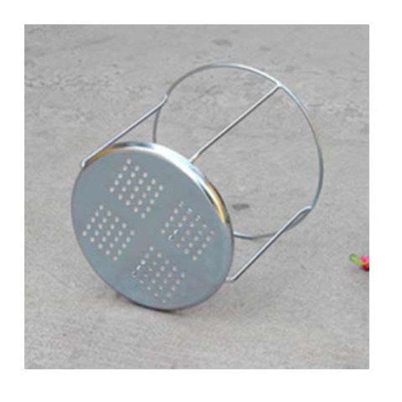 铁面不锈圆凳子加厚家用高八孔塑料凳小矮凳铁圆钢筋凳凉凳结实登