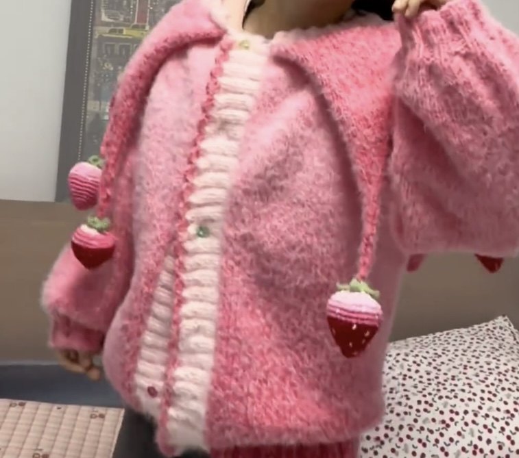 新款毛线手工编织钩针钩织帽子围巾衣服手编材料包