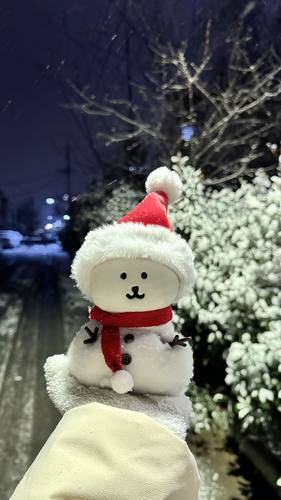 雪人娃衣套装10-13cm娃娃自嘲熊娃衣套装圣诞帽圣诞围巾