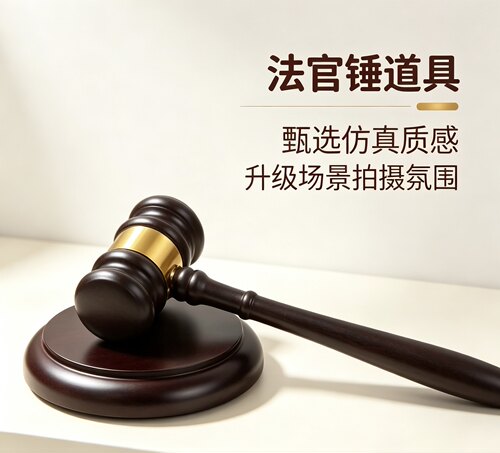 法官锤拍卖会专用法官锤子实木锤儿童抓周玩具锤