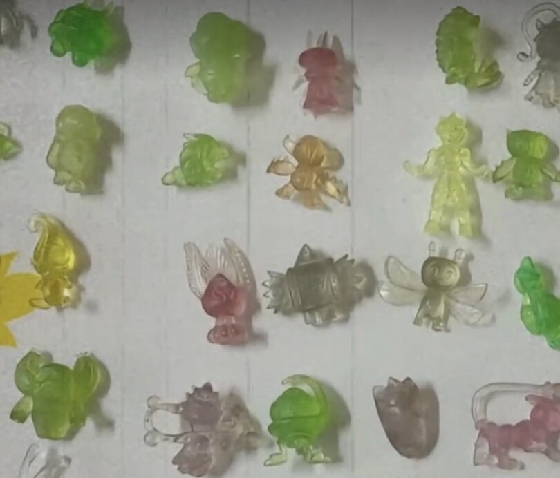 赛尔号水晶人偶80个不一样的精灵公仔 颜色随机发货