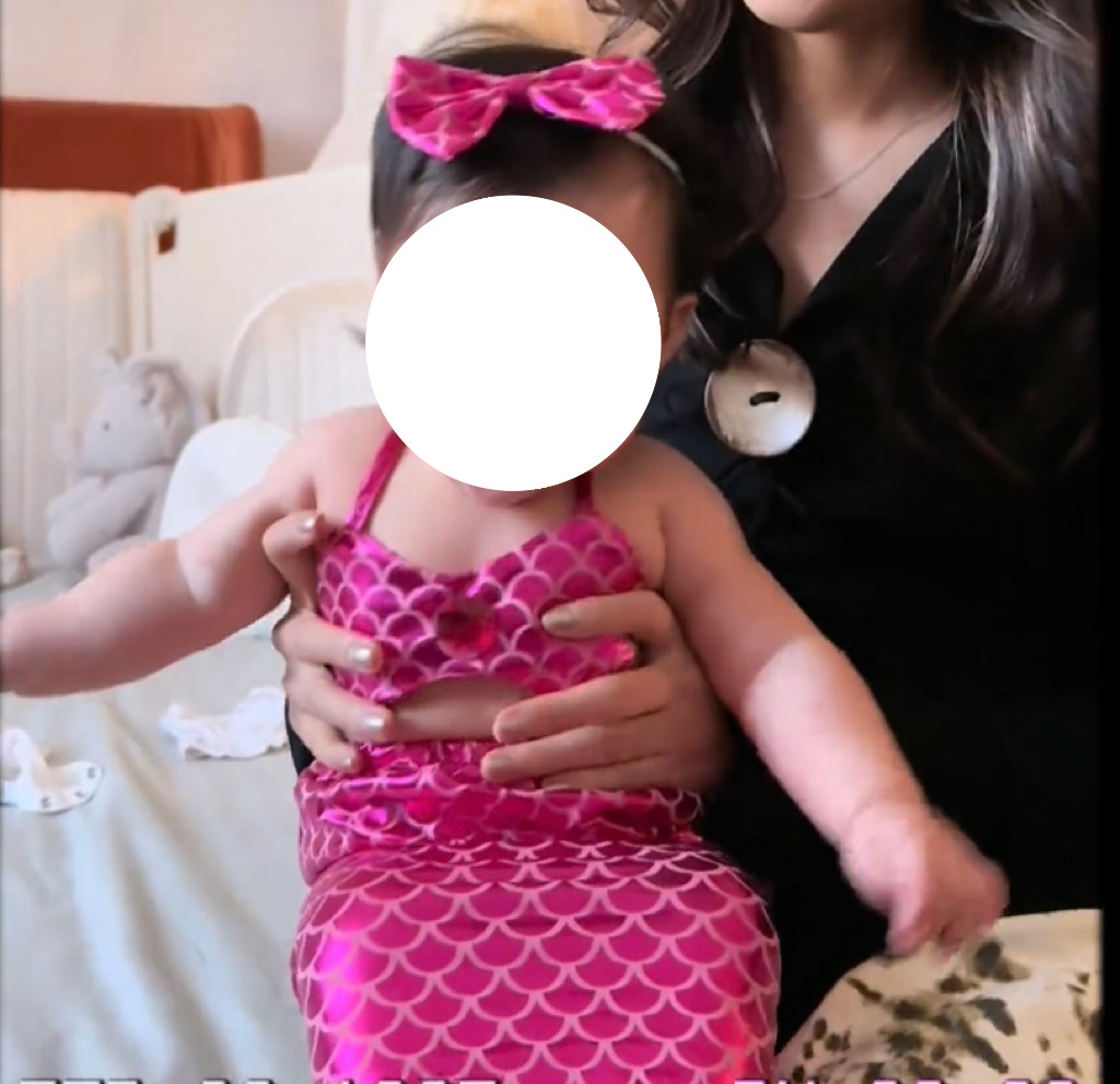 婴儿摄影人鱼服装道具影楼满月百天周岁美人鱼宝宝拍照相主题衣服