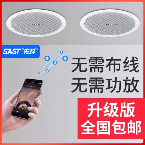 先科S3嵌入式吸顶AI无线音响