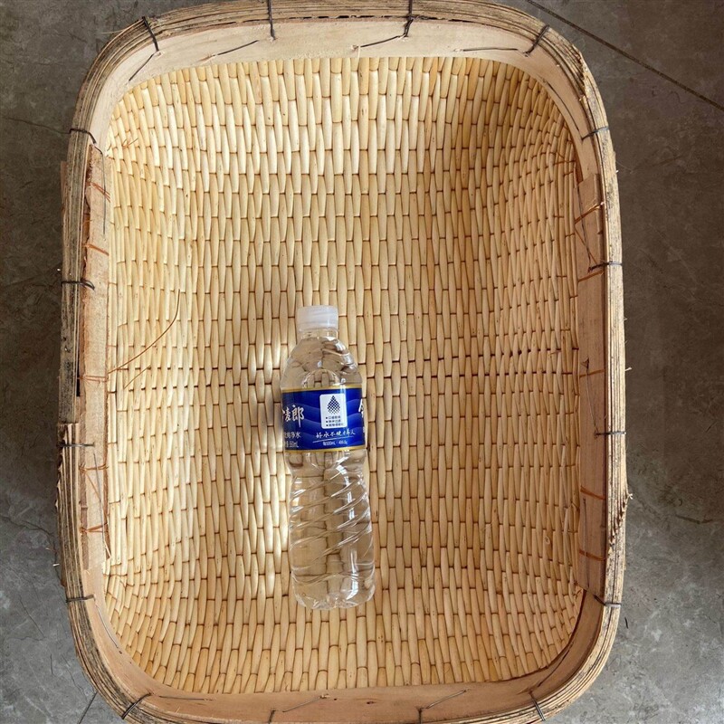 箩筐 竹编 老式【农家纯手工】长方形簸箕柳编笸箩食品收纳筐柳i.