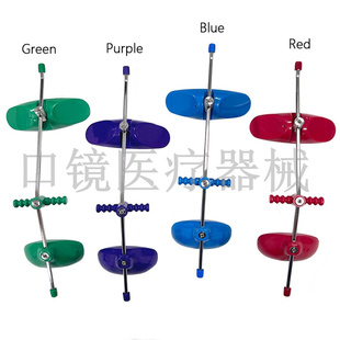 牙科 前方牵引装置 单杆中轴式牵引装置 面弓式正畸可调式牵引器