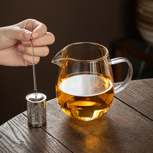 高硼硅耐热玻璃公道杯泡茶器匀茶杯具防烫加厚高档家用大号分茶海