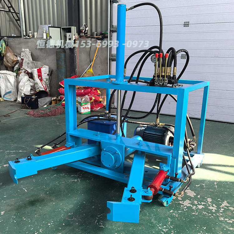 拔轮机器强力拆卸废旧电机小皮带轮分离马达转子轴承液压拆解设备