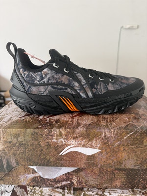 李宁桀骜3 新款低帮男耐磨防滑专业实战缓震回弹篮球鞋ABFV047-1