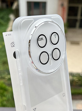 【现货速发】壳膜一体全包镜头保护金属镜框适用荣耀Magic8手机壳华为mate70/60pro硅胶400透明nova防摔12359