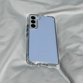 21硅胶s21FE简约高档s20FE新款 高级感亚克力适用S24 三星S25手机壳s23Ultra硬壳s22 不发黄note20ultra防摔套