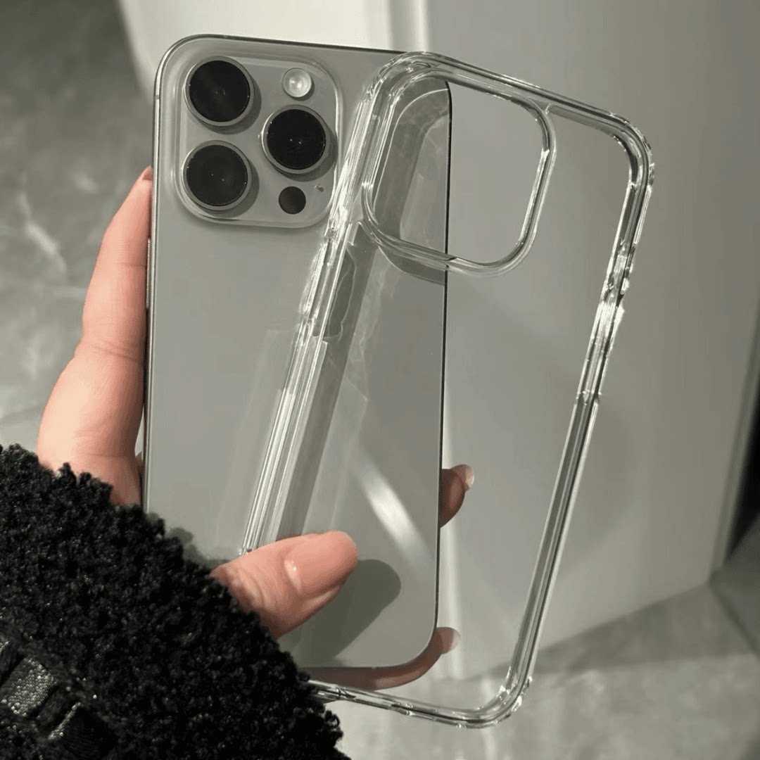 目前最喜欢的透明手机壳高品质高透亚克力适用15小米14软边13无白点红米k80华为mate70/60防摔tpu高级magic7+