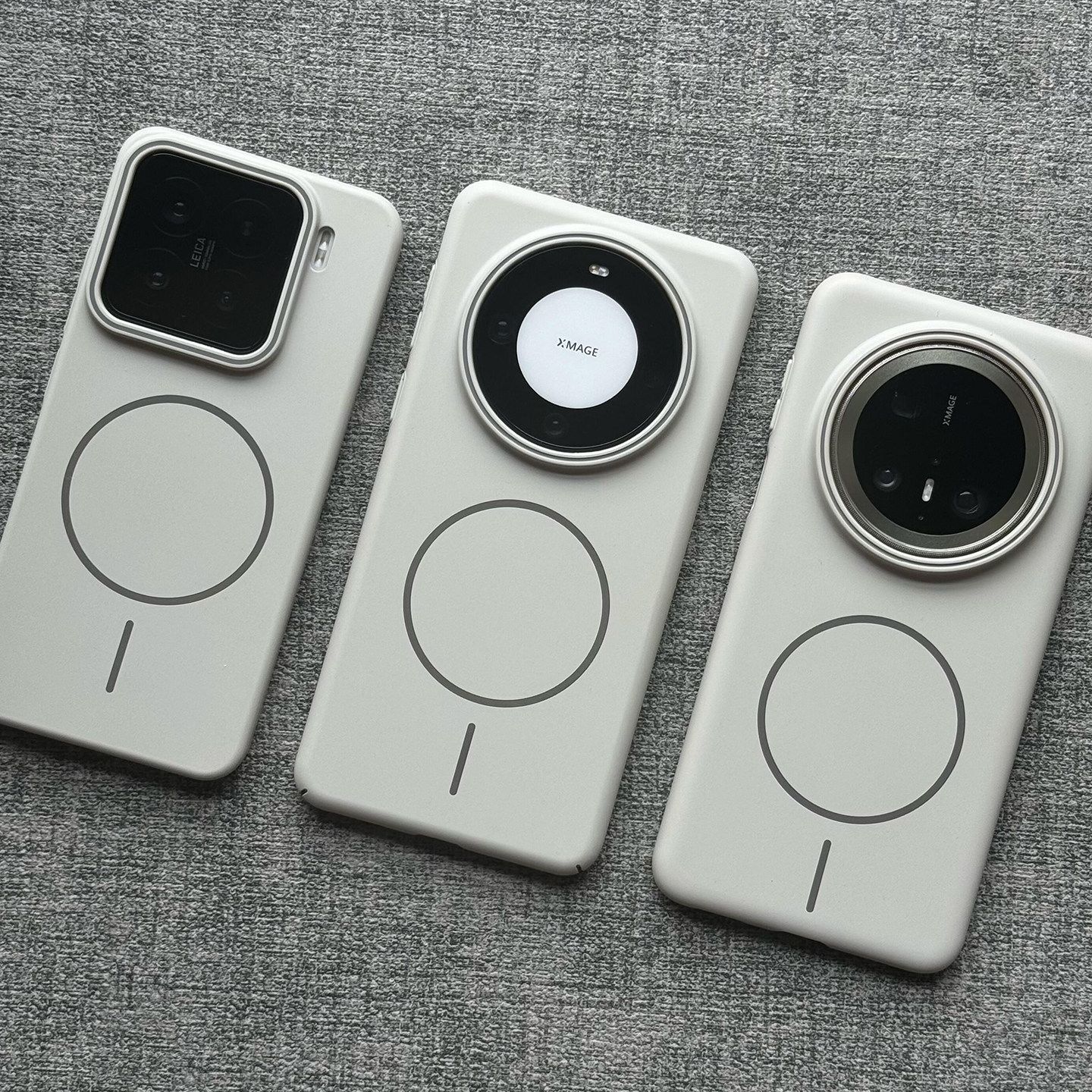 峰岩白极简美学Beats同款磁吸充电适用小米15pro手机壳磨砂高级感14商务13奢华K80薄Note14硬12+外套civi5pro