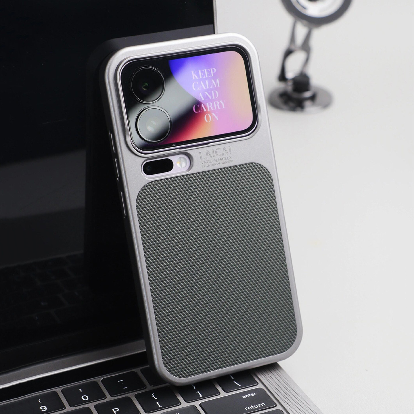 秒变17相机科纳皮素皮纹防滑钛金属适用小米17Promax手机壳轻奢风高级感17pro全包防摔磨砂肤感亚克力硬潮男+