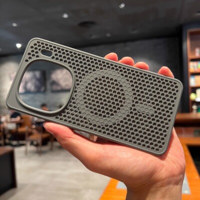 超级散热蜂窝气孔游戏充电不会发热烫适用iQOO13磁吸手机壳iQOONeo10硅胶Z9Turbo+一加Ace5新1+12防摔pro网状