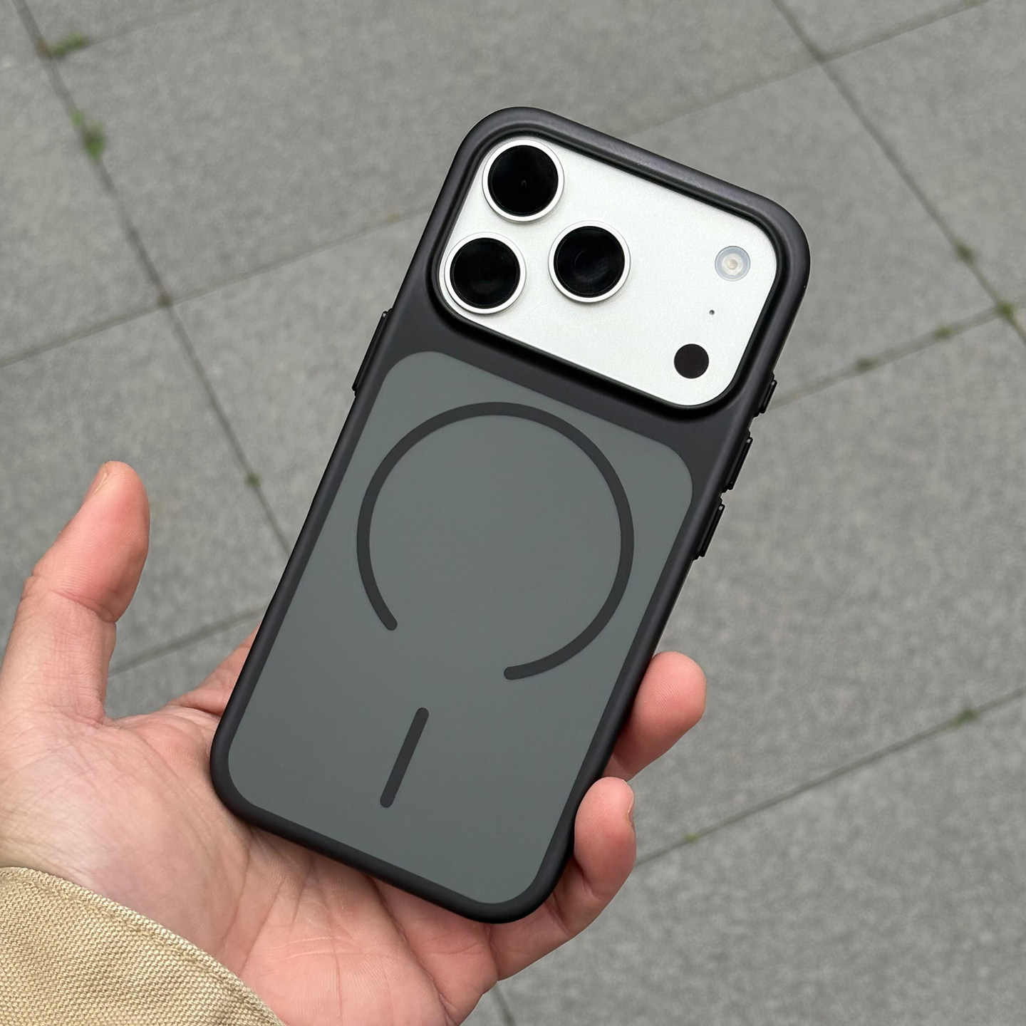 秒变17大视窗金属漆亚克力pc磁吸适用苹果17promax手机壳iPhone16/15超薄磨砂14/132大孔个性撞色高级奢华潮+