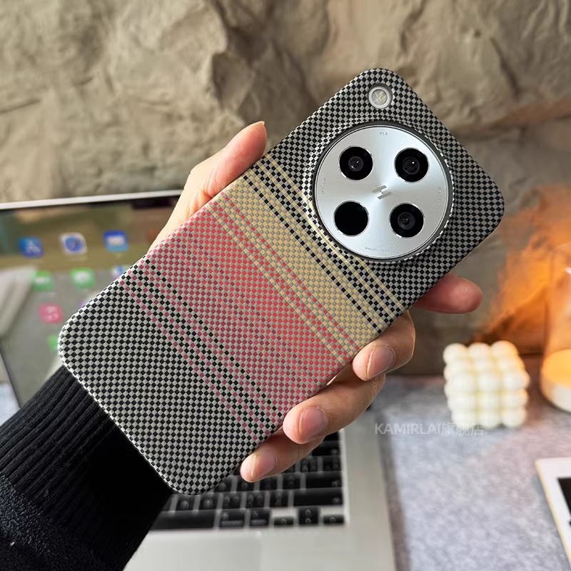 日升月落碳纤维凯夫拉纹理浮雕感