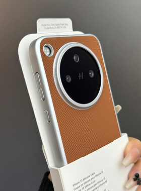 高级感菱格棕金属银pc硬适用OPPOFindx8s+手机壳x8Ultra防滑vivoX200s奢华X200promini新款x100男iQOO13半包s