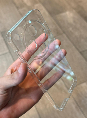 手机壳的尽头~不会发黄透明壳适用vivoX200Ultra保护套s30promini高清x100s亚克力iQOO13薄s18765无感Z10NEO9