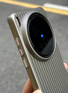 钛金属质感漆瓦楞光栅条纹X9适用OPPOFindx8Ultra手机壳x8s+硬x7/X6pro大孔Reno14磨砂15一加ace5薄13T耐脏2+