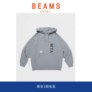 BEAMS日系西山彻宽松连帽卫衣休闲情侣外套上衣 SOLAR 现货