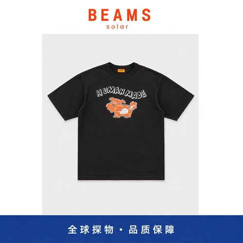 【SOLAR BEAMS】GRAPHIC T-SHIRT 26SS爱心卡通印花情侣短袖T恤