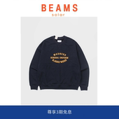 SOLAR 现货 BEAMS联名日系余文乐印花圆领卫衣重磅