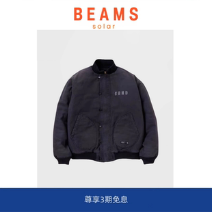 【现货】SOLAR BEAMS DECK JACKET复古做旧款水洗内胆加棉甲板服