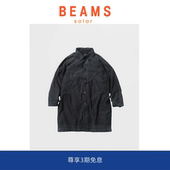 SOLAR BEAMS 大衣余文乐同款 日产水洗做旧夹棉中长版 夹克外套