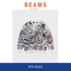 22SS新款 BEAMS SOLAR TIMLEH老虎图腾纯棉纱圆领针织毛衣 现货