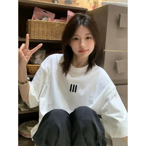 特价清仓~品牌外贸专柜剪标捡漏潮牌美式休闲纯棉男女短袖T恤上衣