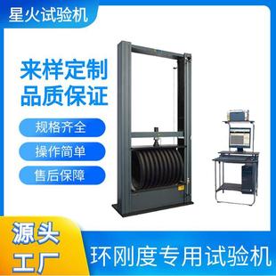 双臂波纹管环刚度试验机 pp管横向压力测试机 环柔度测试仪现货