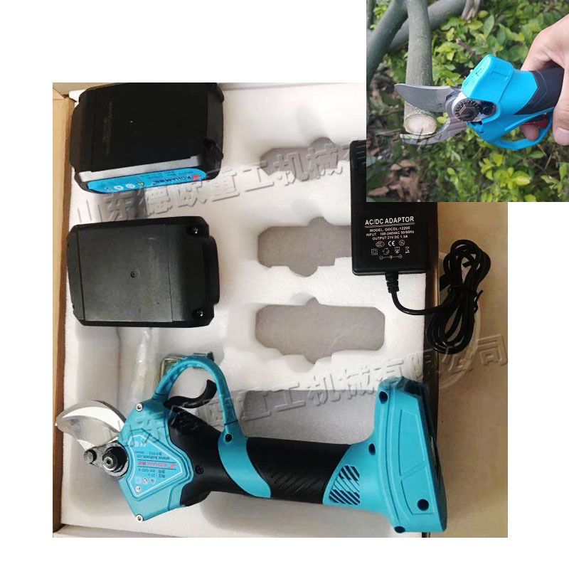 园林冬青桧柏剪枝机 果园葡萄藤苹果树电动剪刀 软枝硬枝修剪机