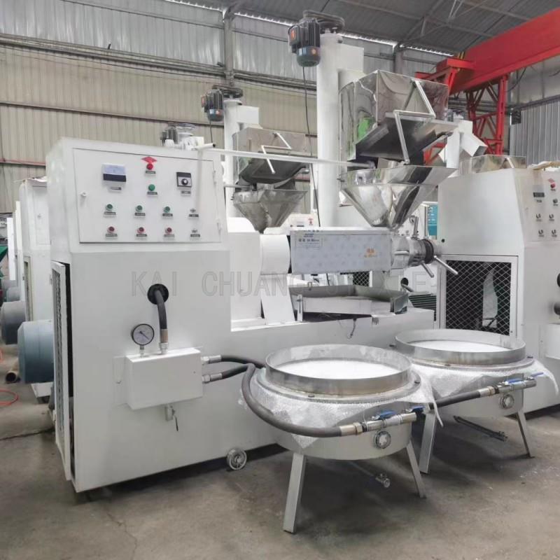 大型螺旋榨油机 菜籽大豆榨滤一体机 核桃椰蓉油压榨机