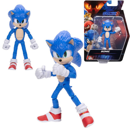 美国JAKKS Sonic The Hedgehog刺猬索尼克夏特圣诞礼物可动手办