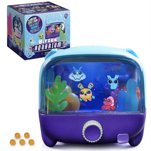 Bitzee Aquarium 比斯精灵虚拟水族箱宠物机海洋宠物鱼缸互动礼物