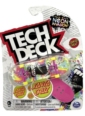 Tech Deck Fingerboard火种Santa Cruz桌面jayjay同款手指滑板