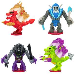 美国Akedo雷霆热斗Ninja Fury传奇大型战斗人偶毒爪人物公仔礼物