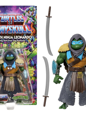 美泰Turtles of grayskull忍者神龟宇宙的巨人希曼可动手办人偶