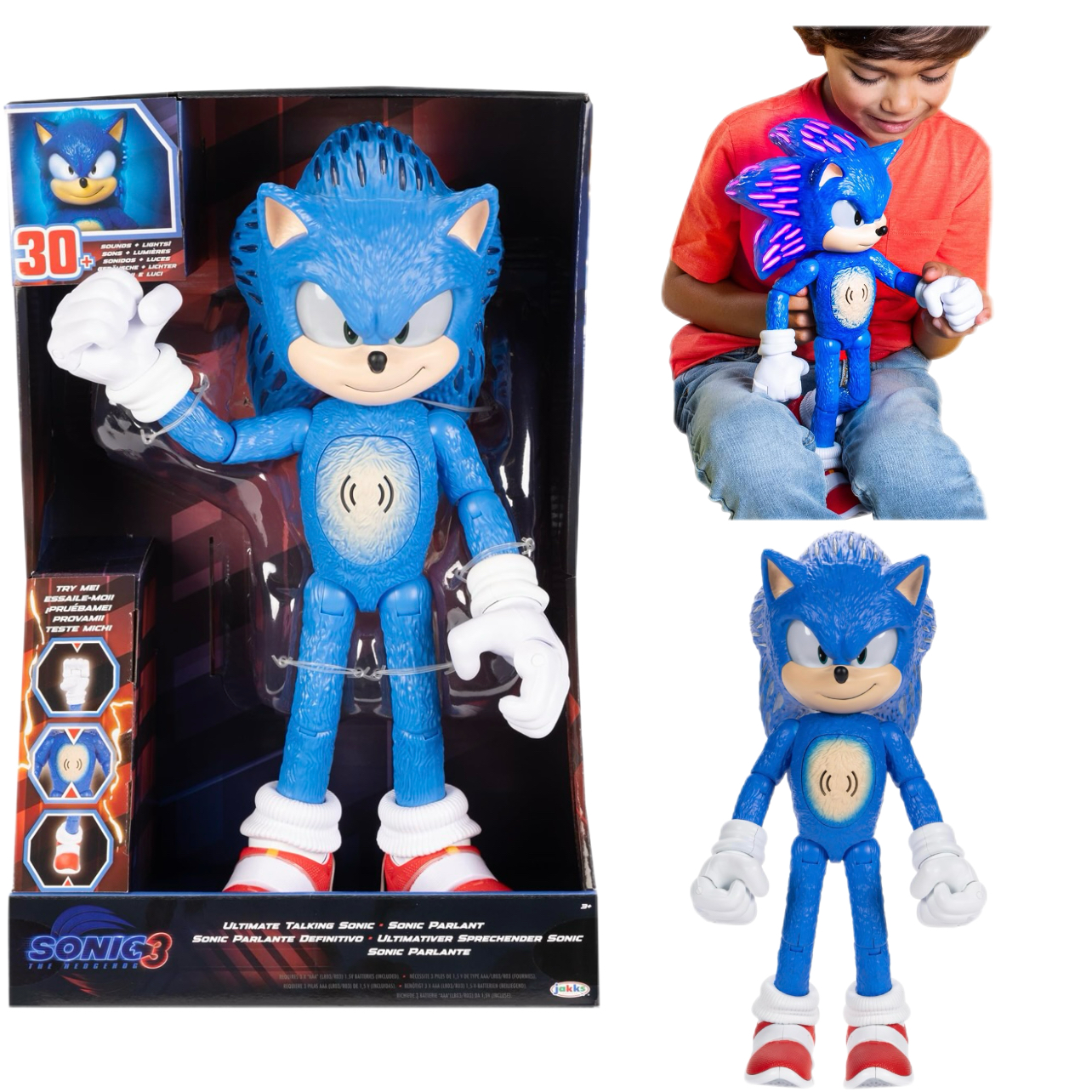 美国Sonic刺猬索尼克3超音鼠