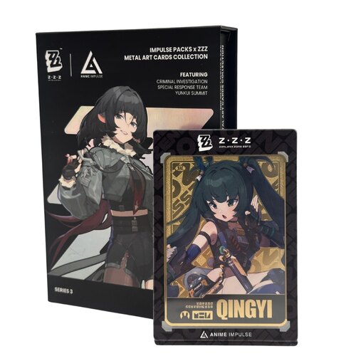 美国Impulse Packs ZZZ绝区零 金属收藏卡Series3第三弹游戏盲盒