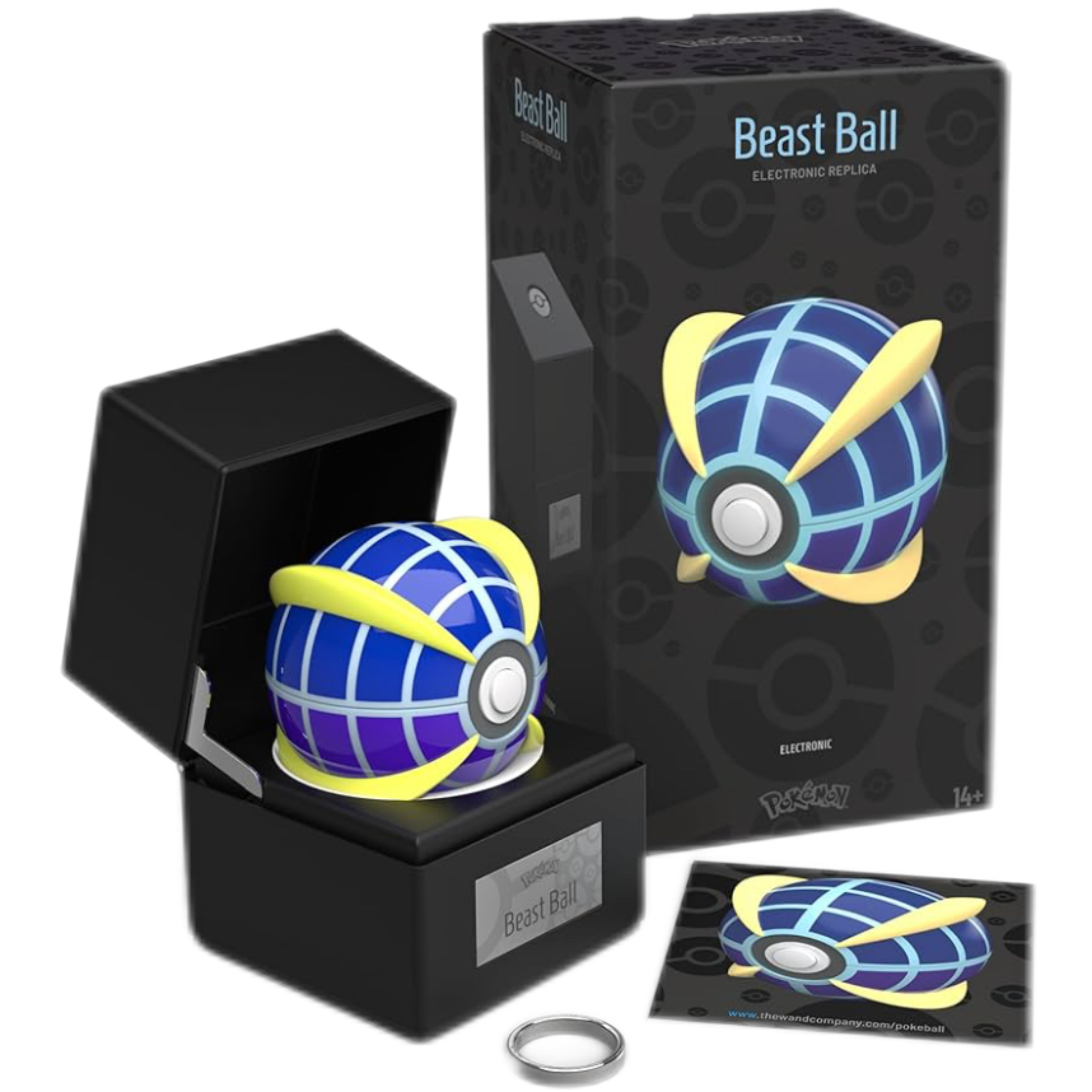 美国TWC口袋妖怪25周年PC限定究极球大师球 宝可梦 合金精灵球