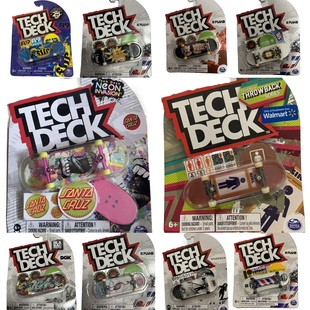 美国Tech Fingerboard专业翻T手指滑板TD指尖运动稀有翻转板 Deck