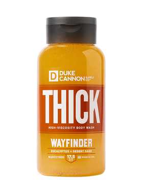 Duke Cannon美国THICK探路者桉树香矿物质温和去角质超浓缩沐浴露
