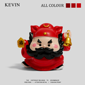 职场防小人办公室桌面摆件生日礼物 好运莲莲 Kevin家 钟馗在此