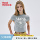 紧身上衣韩系小个子 t恤女短款 MardiMercredi经典 辣妹小雏菊短袖