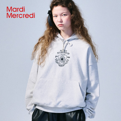 MardiMercredi小雏菊徽章卫衣