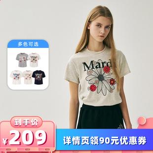 MardiMercredi多花小雛菊修身 衣櫥直播間 短袖 所有女生 t恤