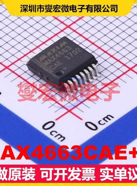 MAX4663CAE+T SSOP-16-208mil 模拟开关/多路复用器芯片IC