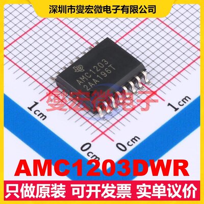 AMC1203DWR SOIC-16-300mil 专用ADC DAC转换器芯片IC