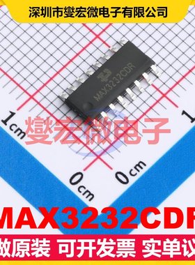 MAX3232CDR SOP-16 RS-232收发器接口芯片IC
